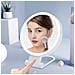 Specchio Per Trucco Led - Specchio Da Tavolo A Doppia Faccia Con Ingrandimento 5x - Foto miniatura 5