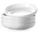 Ciotole per Pasta da 1597ml, Grandi, 10"", Set di 4 Ciotole da Zuppa in Ceramica Bianca - Foto miniatura 1