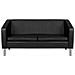 divano sala dattesa BM18003 nero - Foto miniatura 2