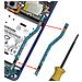 Nappe Frc Per Galaxy S25 Plus Cavo Flessibile Di Collegamento Scheda Madre, Blu - Foto miniatura 2