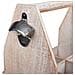 Portabottiglie In Legno Marrone 27x19x33h - Foto miniatura 4