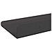 Scaffale da parete con lo scaffale 3 pcs Nero 80 x 9 x 2.5 cm - Foto miniatura 7