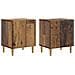 Armadio da Notte 2 pcs Legno antico 43 x 34,5 x 50 cm - Foto miniatura 1