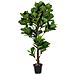 Ficus Lyrata Artificiale Fiddle Leaf Tree Verde H 190 Cm - Foto miniatura 1