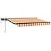 Cornice per Tenda Manuale con LED 2,5 x 2 m - Foto miniatura 1