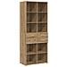 Libreria Rovere artigianale 30 x 42.4 x 185.2 cm - Foto miniatura 1
