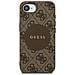 Custodia Per Telefono Guess Marrone Con Logo 4g Magsafe Per Iphone 16 - Foto miniatura 3