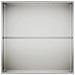 Vaso da giardino 2 pz Argento 80 x 80 x 40 cm Acciaio Inox - Foto miniatura 5