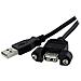 Cavo USB a pannello 91 cm A ad A - F / M - Foto miniatura 1