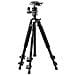 Treppiede con Testa a Sfera Altezza Max 157 cm Nero e Grigio 19870-EU - Foto miniatura 2