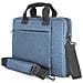Borsa per Notebook fino a 13.3" in Nylon Colore Blu - Foto miniatura 4