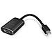 Cavo di Interfaccia e Adattatore Mini DP a HDMI Maschio / Femmina Colore Nero - Foto miniatura 3