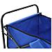 Carrello Pieghevole a Mano in Acciaio Blu - Foto miniatura 4