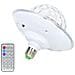 Lampada Cassa Bluetooth Led Rgb Ufo Minicassa Speaker Discoteca E27 Telecomando - Foto miniatura 2