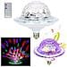 Lampada Cassa Bluetooth Led Rgb Ufo Minicassa Speaker Discoteca E27 Telecomando - Foto miniatura 3