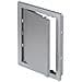 150x200mm Resistente Plastica Abs Color Argento Satinato Pannello Di Porta Di Ispezione Di Accesso - Foto miniatura 1