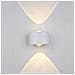 Applique Da Esterno Moderna A Led Bianco, Bianco Caldo 3000k 120lm, Ip44 - Foto miniatura 1
