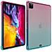 Cover Antishock Rosa E Blu Ipad Pro 11 2020 / 2018 E Ipad Air 2020 - Foto miniatura 1