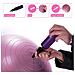 Palla Per Esercizi Yoga Balance Ball, Diametro: 75 Cm, Spessore: 2 Mm, Rosso, Pvc - Foto miniatura 18