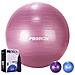 Palla Per Esercizi Yoga Balance Ball, Diametro: 75 Cm, Spessore: 2 Mm, Rosso, Pvc - Foto miniatura 23