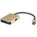 12.02.1120 replicatore di porte e docking station per notebook Cablato USB 3.2 Gen 1 (3.1 Gen 1) Type-C Oro - Foto miniatura 1