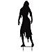 Silhouette Metal Zombie Woman, 135cm - Foto miniatura 1
