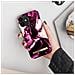Cover Resistente Iphone 12 / 12 Pro Ideal Of Sweden Golden Ruby Marble - Foto miniatura 3