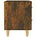 Comodini 2 Pz In Rovere Fumo 40x35x47,5 Cm - Foto miniatura 3
