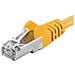 Sp6asftp005y Cavo Di Rete Giallo 0,5 M Cat6a Sf /utp (s-ftp) - Foto miniatura 1