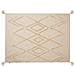 Coperta Morbi Cotone 130 X 180 Cm Beige - Foto miniatura 2