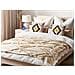 Coperta Morbi Cotone 130 X 180 Cm Beige - Foto miniatura 7