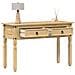 Tavolino Consolle Corona 115x46x73 Cm In Legno Massello Di Pino - Foto miniatura 1