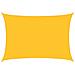 Vela Parasole 160 G /m Rettangolare Giallo 5x6 M In Hdpe - Foto miniatura 1