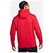 Felpa Con Cappuccio Full Zip Cw6887-657 Uomo Taglia M Colore Rosso - Foto miniatura 3