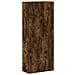 Schedario Rovere Fumo 60x32x153 Cm In Truciolato - Foto miniatura 1