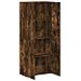 Schedario Rovere Fumo 60x32x153 Cm In Truciolato - Foto miniatura 8
