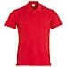 Basic Polo S /s Junior Rosso 110/120 - Foto miniatura 1