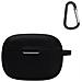 Custodia Protettiva Per Auricolari Jbl Wave 200tws Con Moschettone - Nero Black - Foto miniatura 2