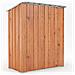 Casetta Da Giardino In Lamiera Zincata Box Acciaio 155x100cm X H 192cm - 50kg - 1,55mq - Legno - Foto miniatura 9