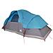 Tenda da Campeggio a Cupola per 9 Persone Blu Impermeabile - Foto miniatura 3
