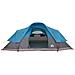 Tenda da Campeggio a Cupola per 9 Persone Blu Impermeabile - Foto miniatura 6