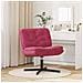 Poltrona Relax con Base Girevole Rosso vino 63 x 75 x 76 cm - Foto miniatura 3