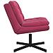 Poltrona Relax con Base Girevole Rosso vino 63 x 75 x 76 cm - Foto miniatura 5