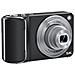Fotocamera Digitale Con Zoom Ottico 6x - Mini Videocamera Hd Selfie A Doppia Lente Con Touchscreen Black - Foto miniatura 2