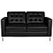 divano sala dattesa BM18019 nero - Foto miniatura 2