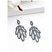 Collezione Diva Orecchini Pendenti a Foglia di Salice - Foto miniatura 1