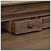 Scrivania In Legno E Metallo Marrone 130x60x95h Cm - Foto miniatura 7