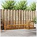 Set divani 5 pcs Naturale Legno di Acacia Massello - Foto miniatura 2