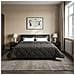 Duvet Estivo Antracite 220 x 240 cm Microfibra e Fleece Teddy - Foto miniatura 2