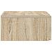 Tavolino da Parete Laterale Rovere Sonoma 87,5 x 34,5 x 17 cm - Foto miniatura 4